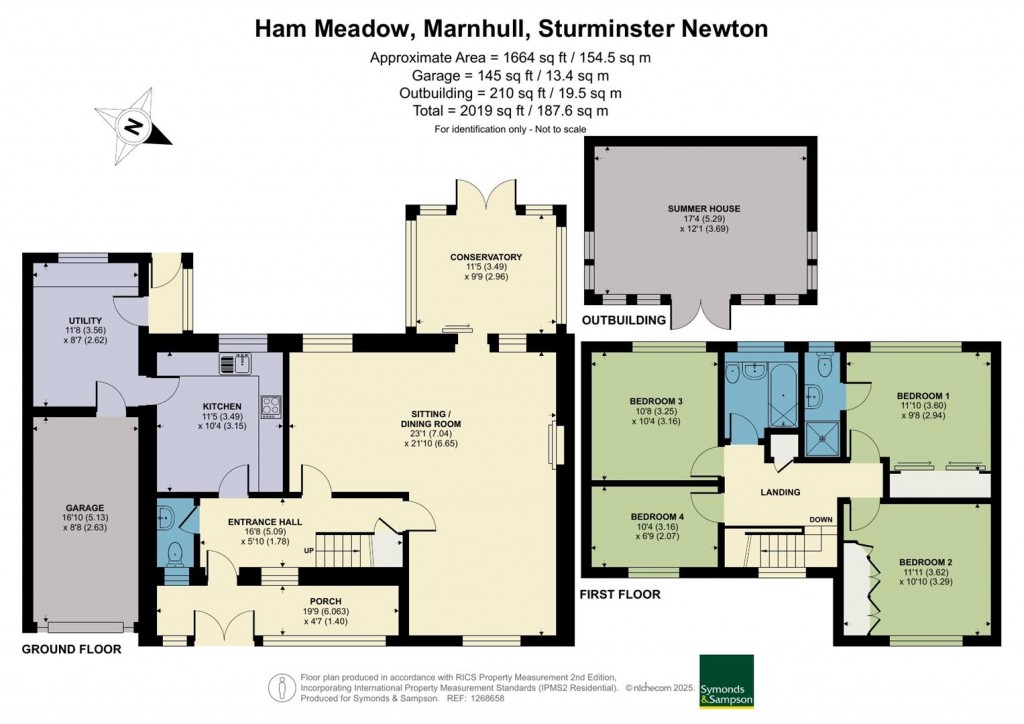 Floorplans For Ham Meadow, Marnhull, Sturminster Newton
