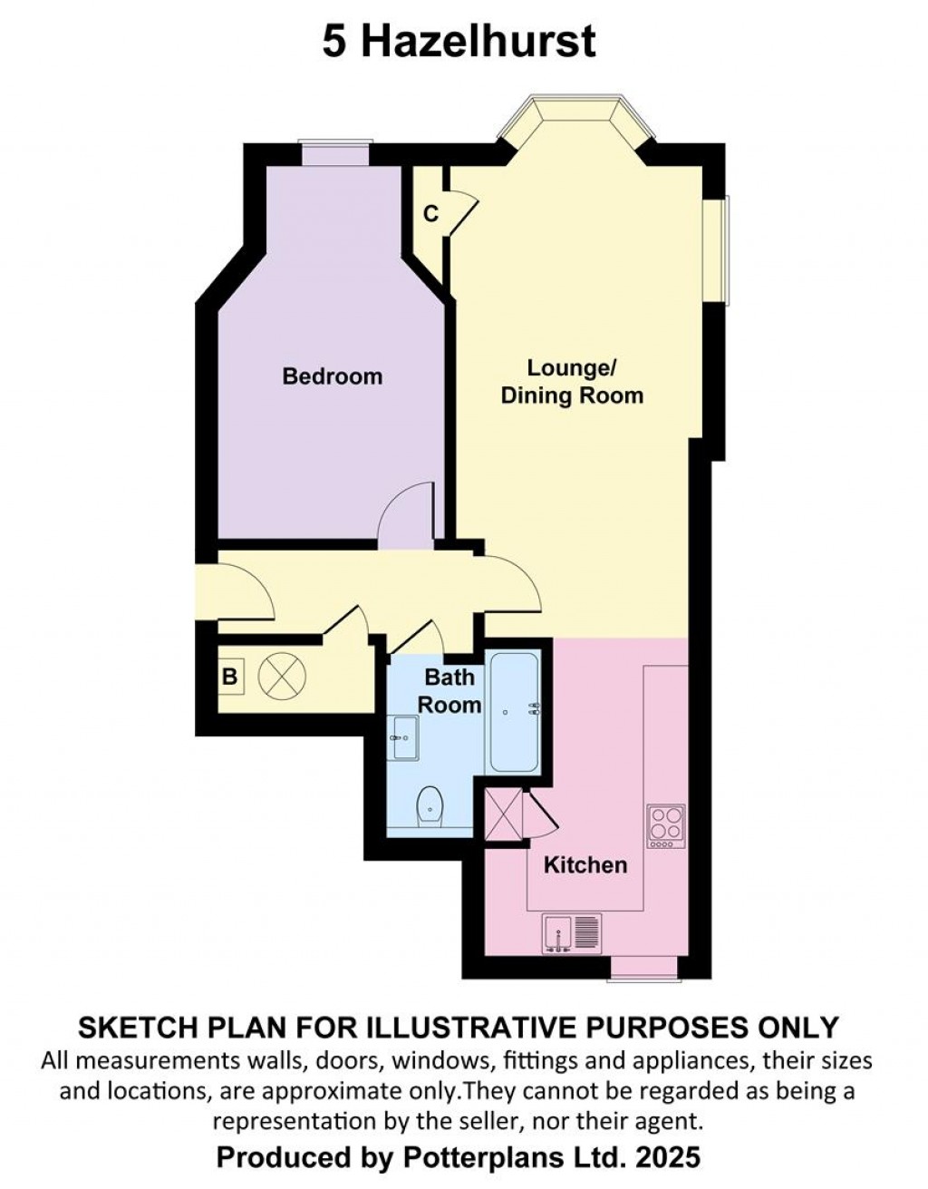 Floorplans For Freshwater Bay, Isle of Wight