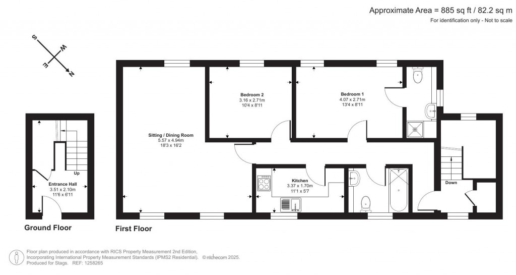 Floorplans For Addington Court, Horseguards