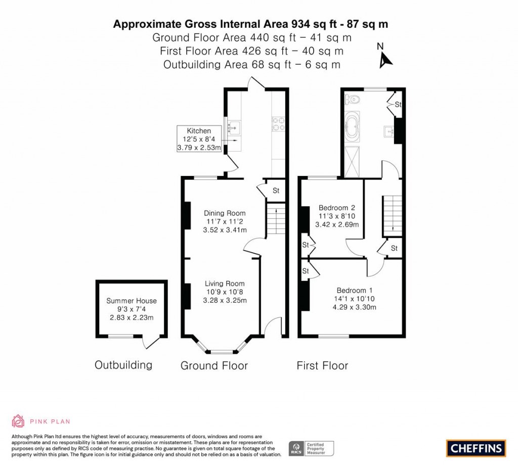 Floorplans For Blinco Grove, Cambridge