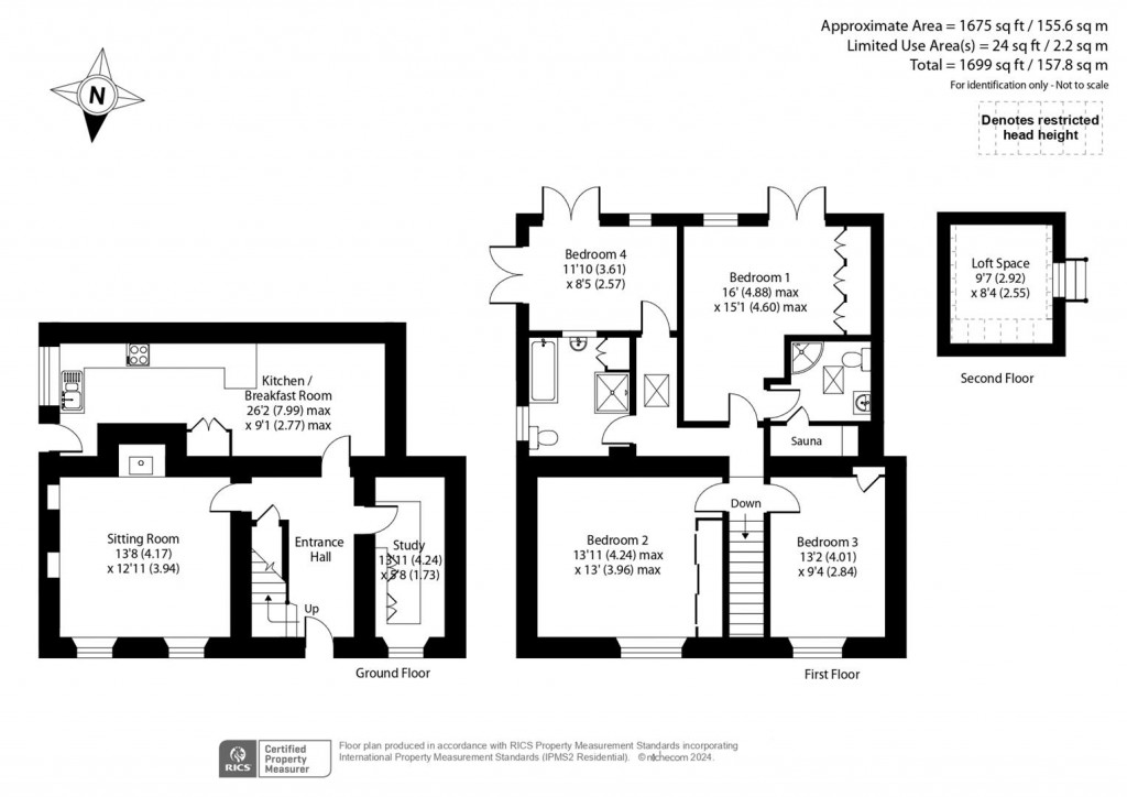 Floorplans For Bullen Street, Thorverton, Exeter