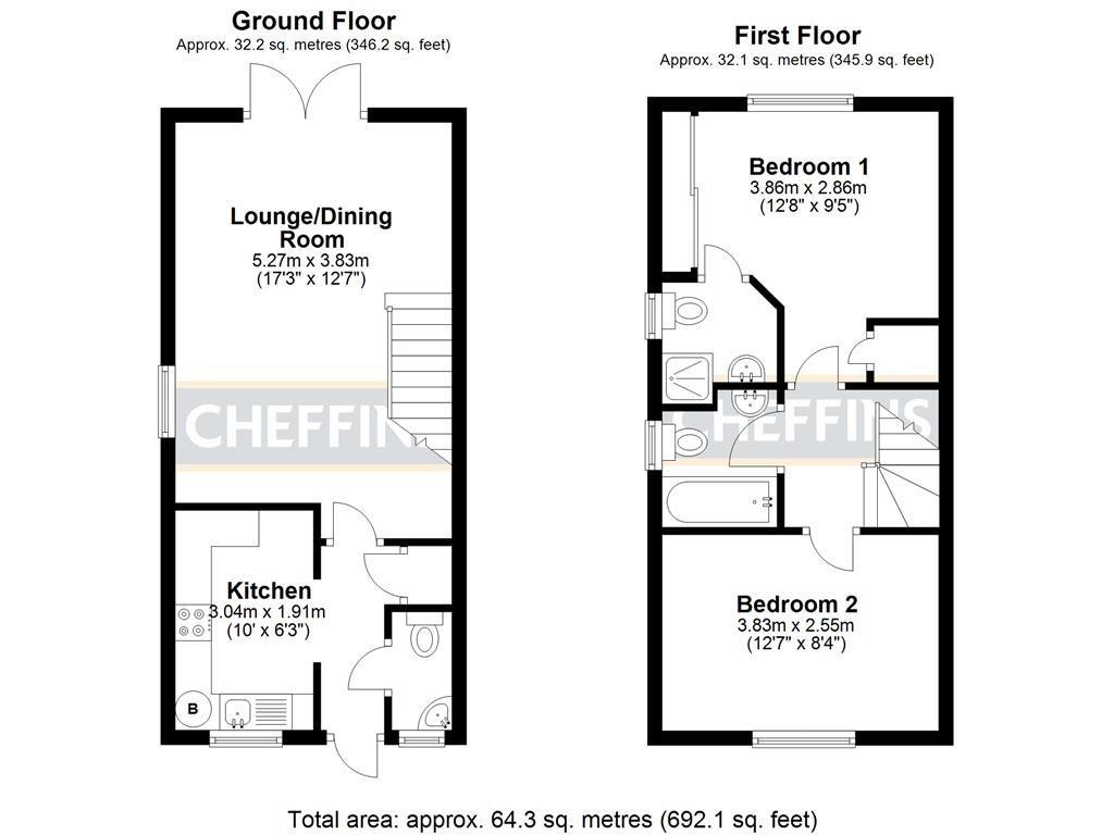 Floorplans For Allen Road, Ely