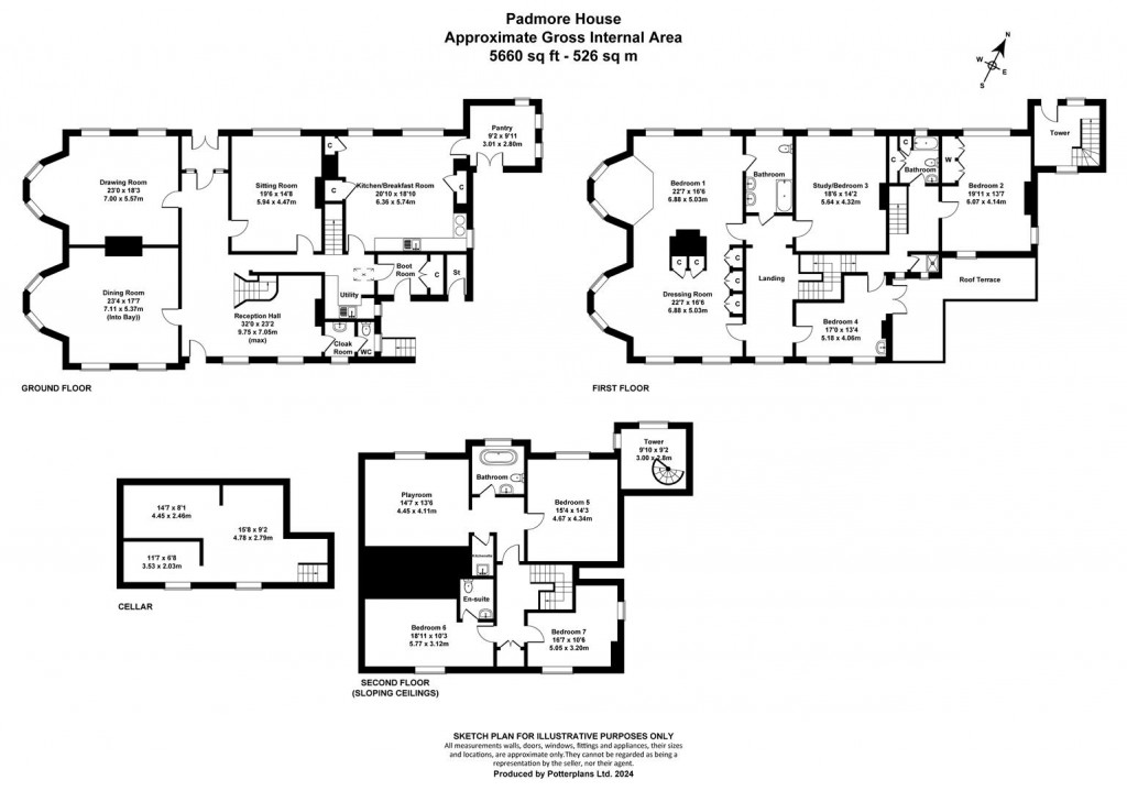 Floorplans For Whippingham, Isle of Wight