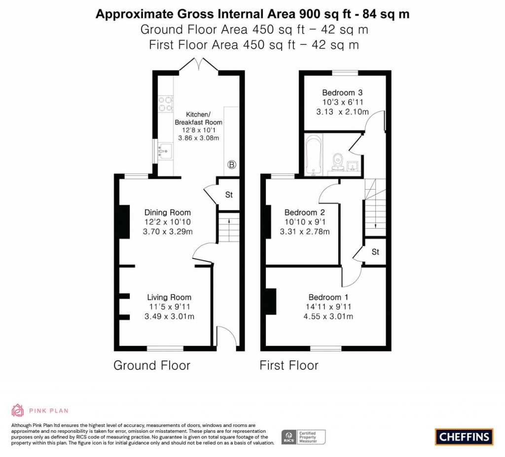 Floorplans For Burnside, Cambridge