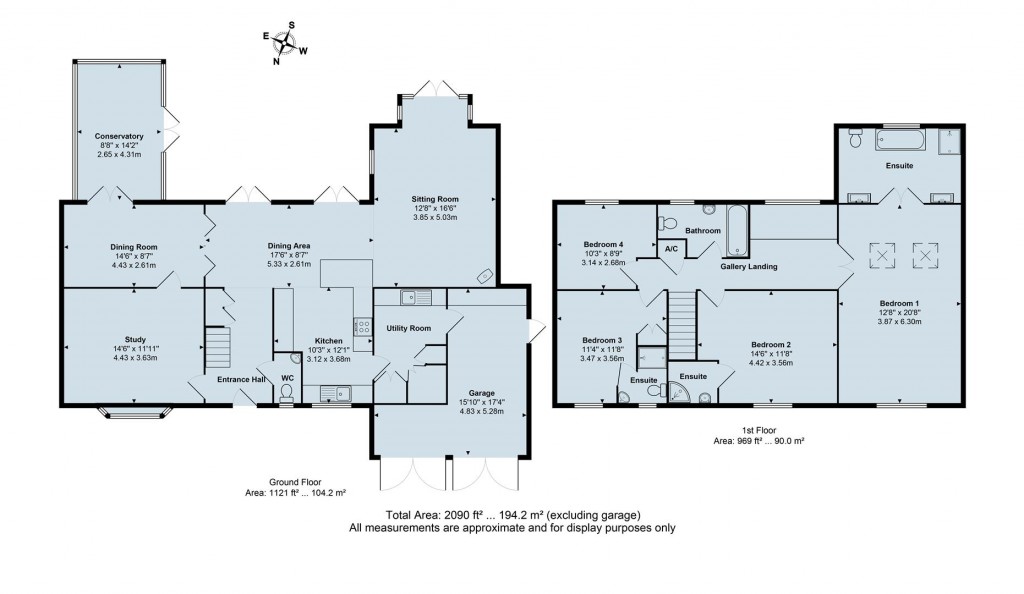 Floorplans For Main Road, Twycross, CV9