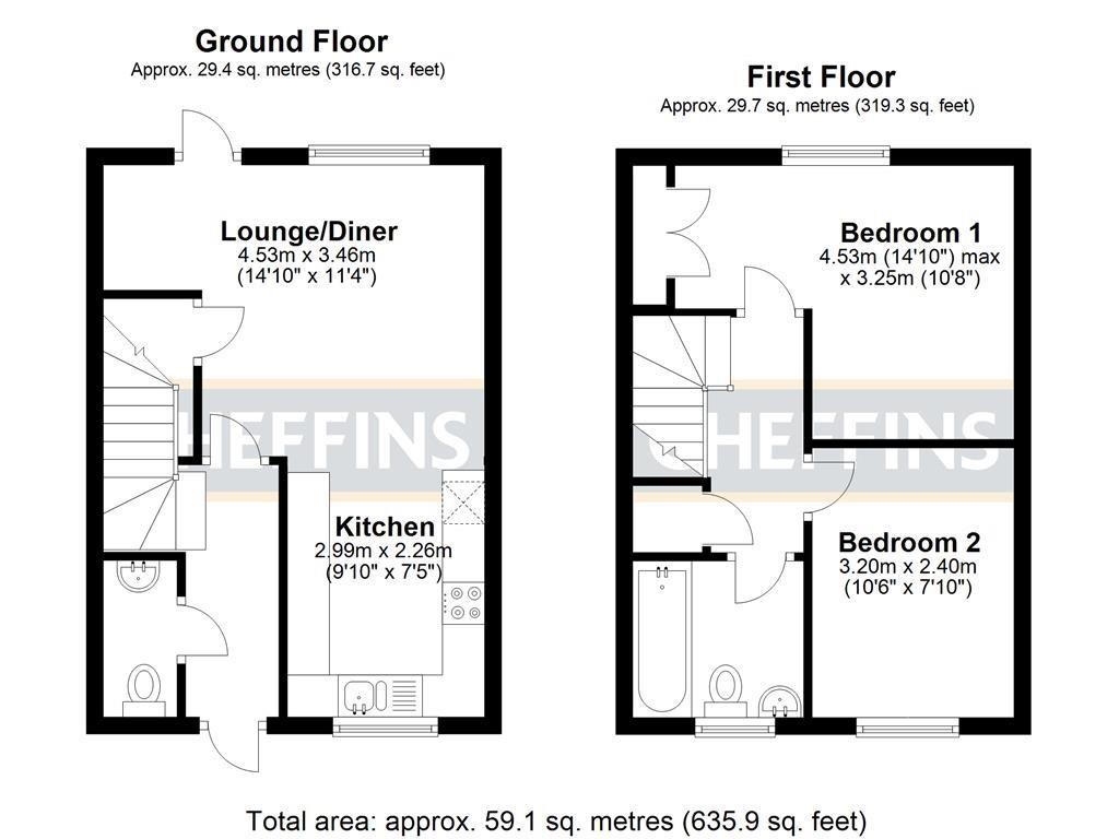 Floorplans For Fordham Road, Soham, Ely