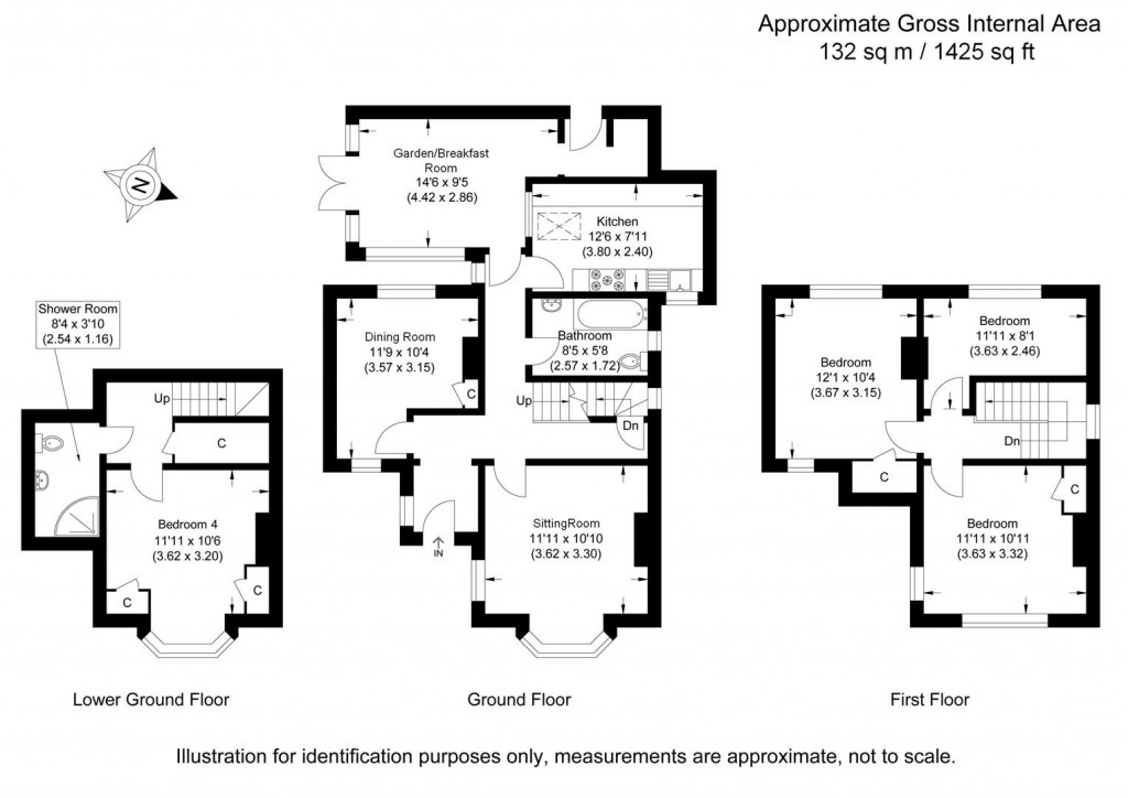 Floorplans For Debden Road, Saffron Walden