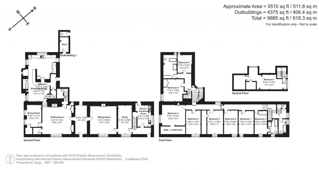 Floorplans For Upton Hellions, Crediton