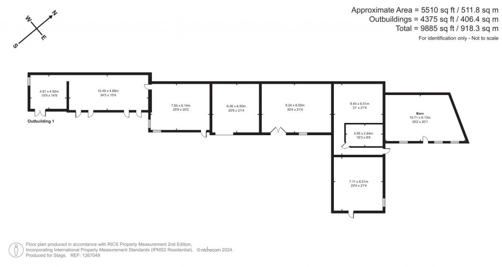 Floorplans For Upton Hellions, Crediton