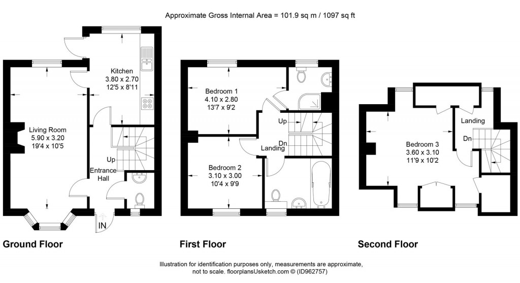 Floorplans For Digby Road, Sherborne