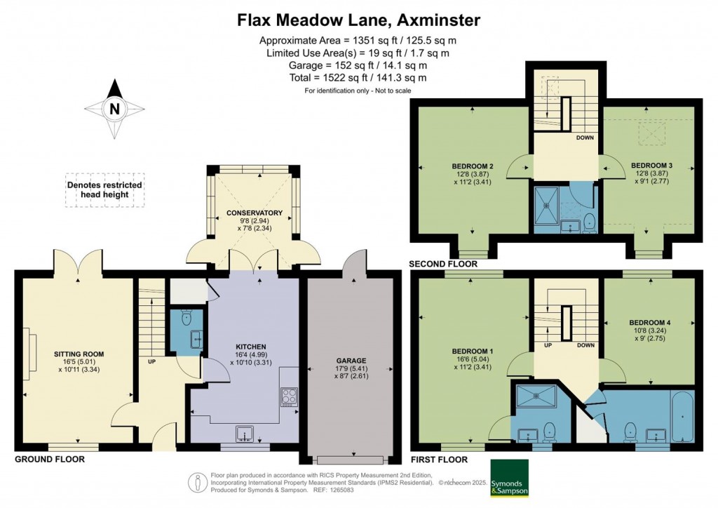 Floorplans For Flax Meadow Lane, Axminster
