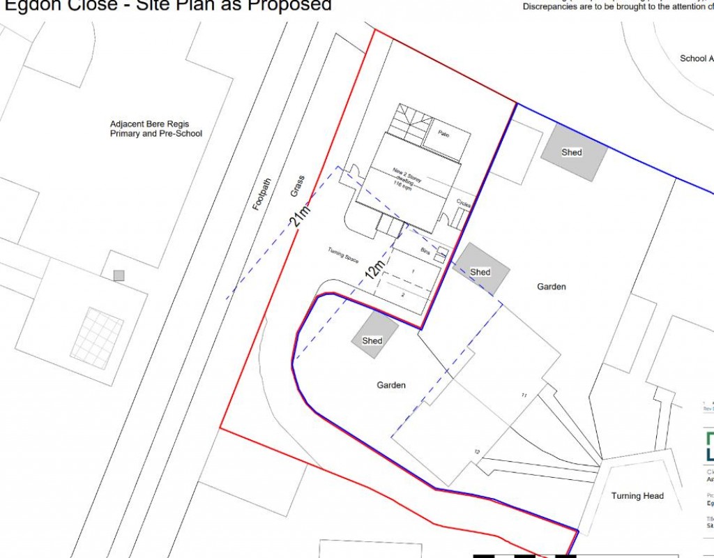 Floorplans For Egdon Close, Bere Regis, Wareham