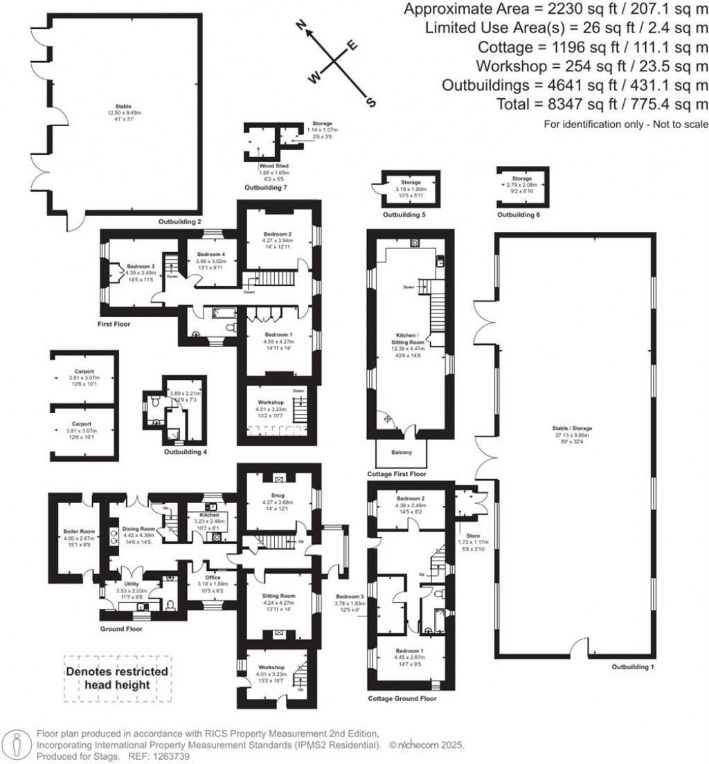 Floorplans For East Taphouse, Liskeard