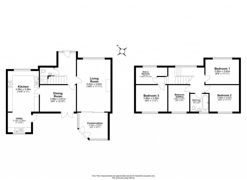 Floorplans For Susan Avenue, Evington, Leicester
