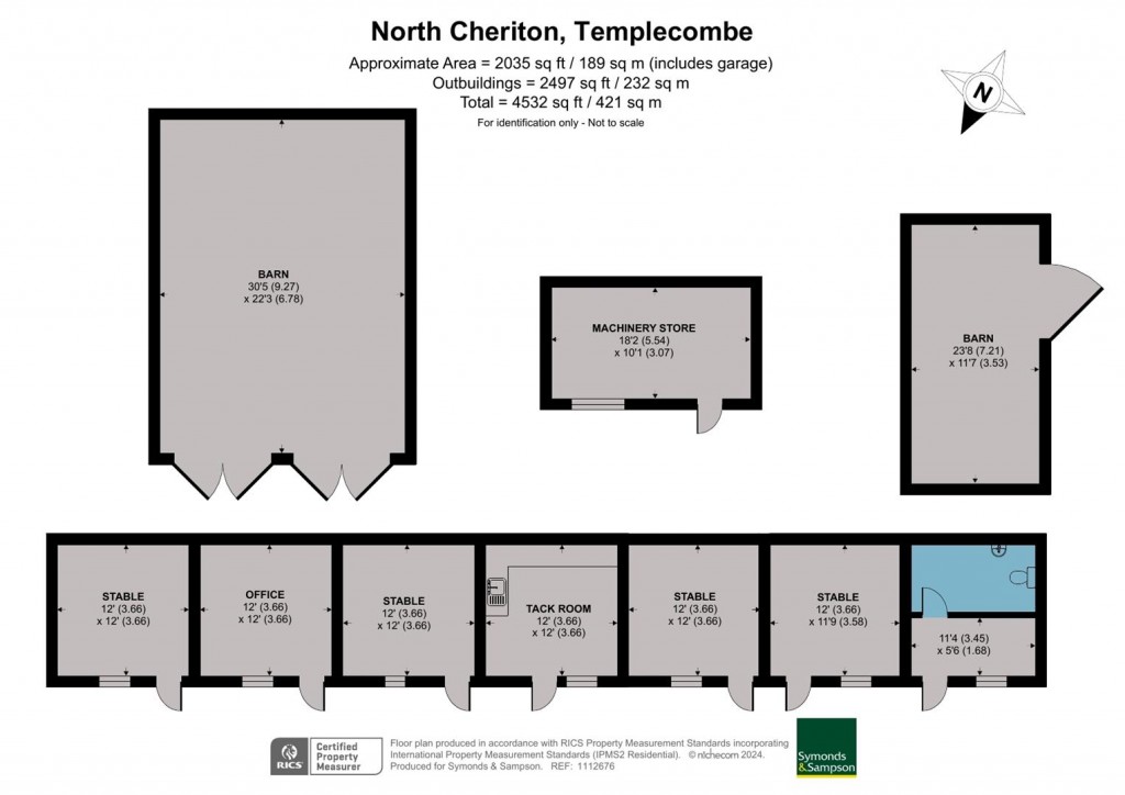 Floorplans For North Cheriton, Somerset