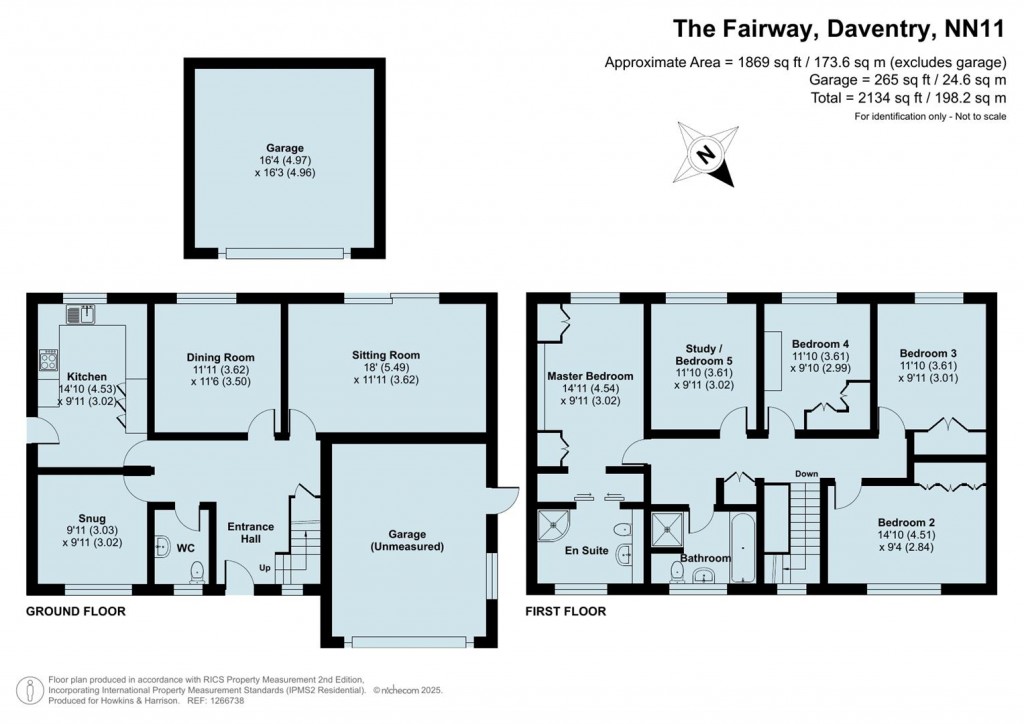 Floorplans For The Fairway, Daventry, NN11