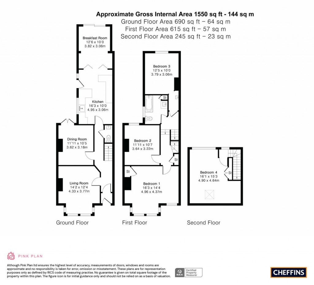 Floorplans For Owlstone Road, Cambridge