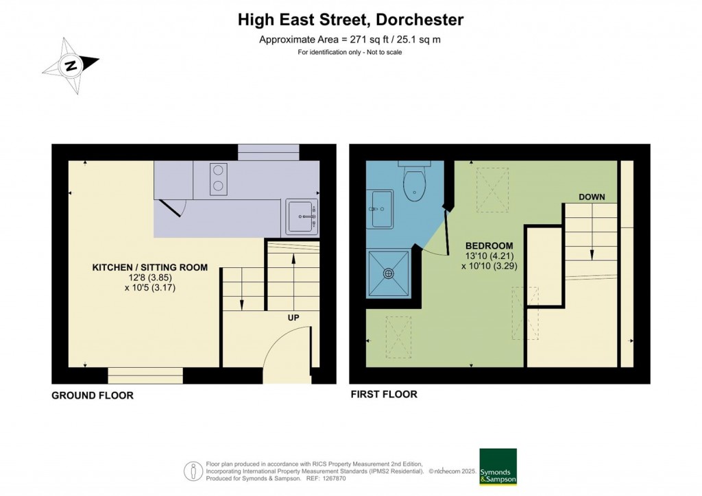 Floorplans For Greenings Court, High East Street, Dorchester