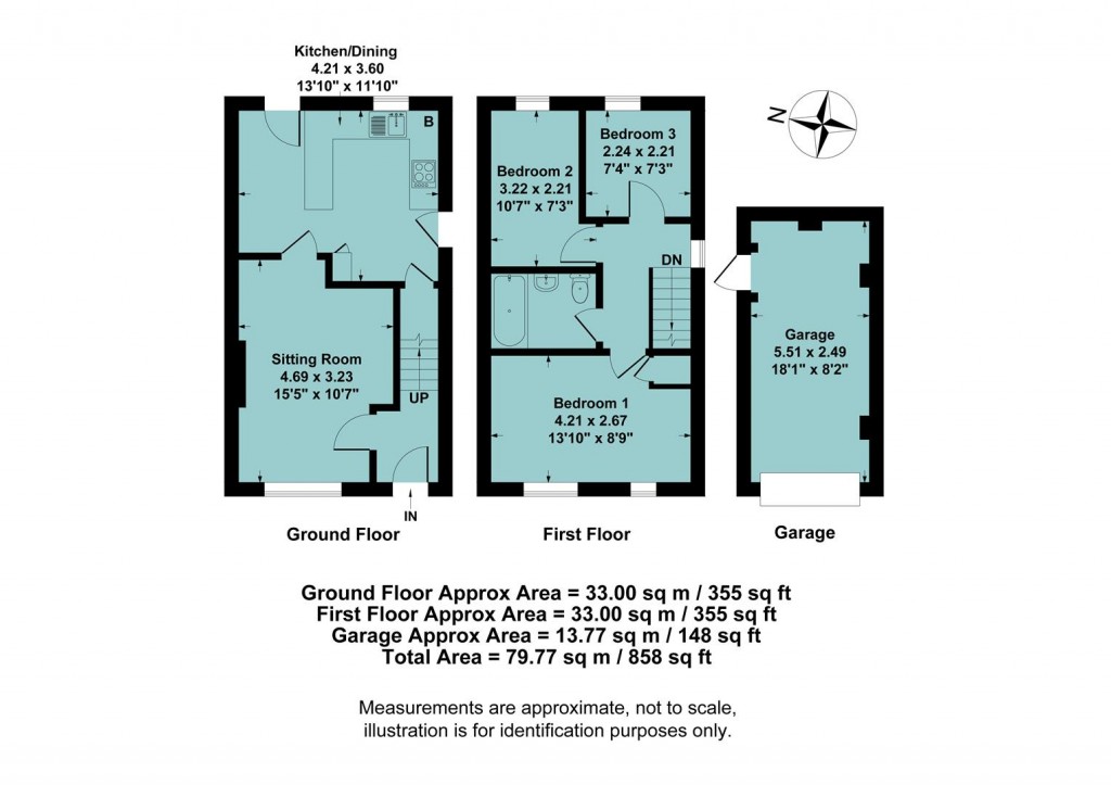 Floorplans For Beaulieu Close, Banbury