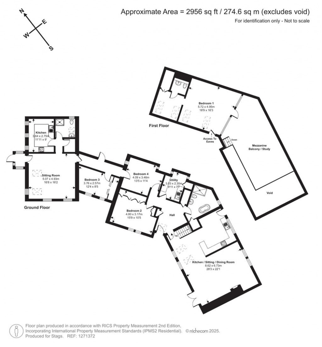 Floorplans For Scotts Lane, East Lambrook, South Petherton