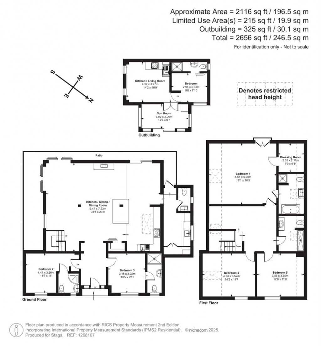 Floorplans For Poole Lane, Woolacombe