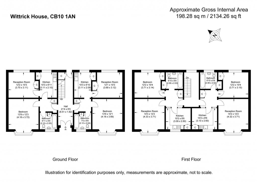 Floorplans For Gibson Way, Saffron Walden