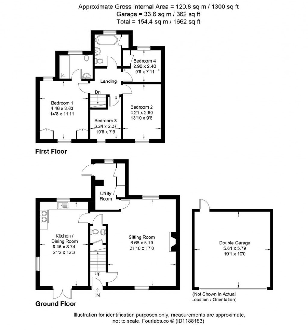 Floorplans For Staple Fitzpaine, Taunton
