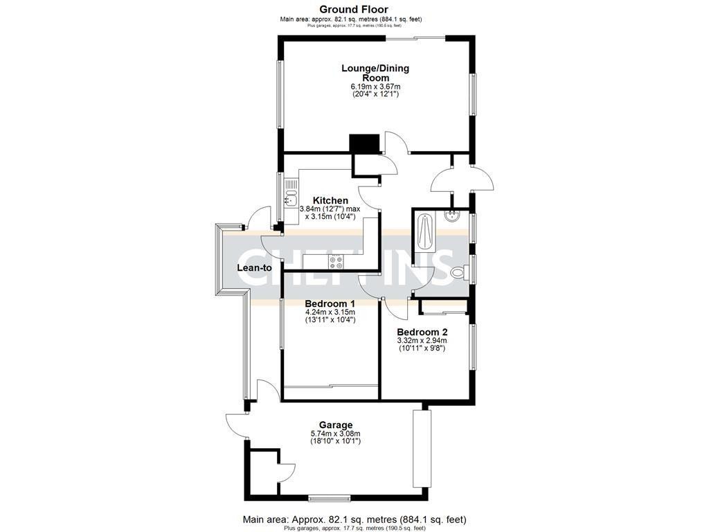 Floorplans For Short Road, Stretham, Ely