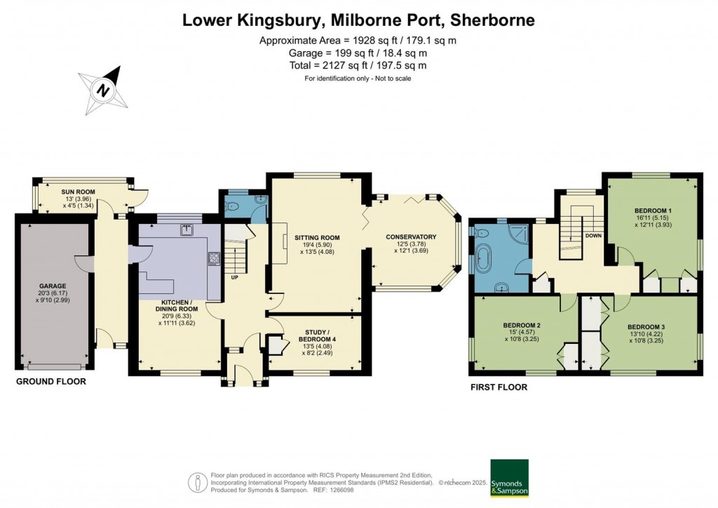 Floorplans For Lower Kingsbury, Milborne Port, Sherborne