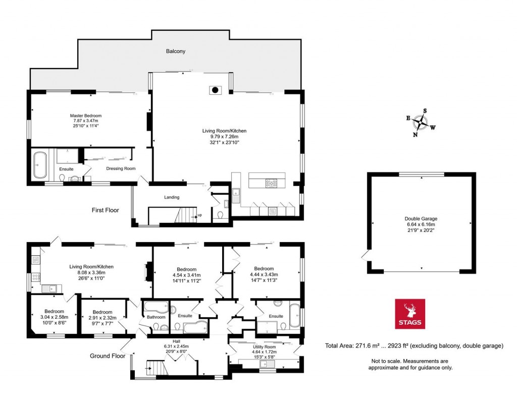 Floorplans For Higher Sea Lane, Charmouth, Bridport