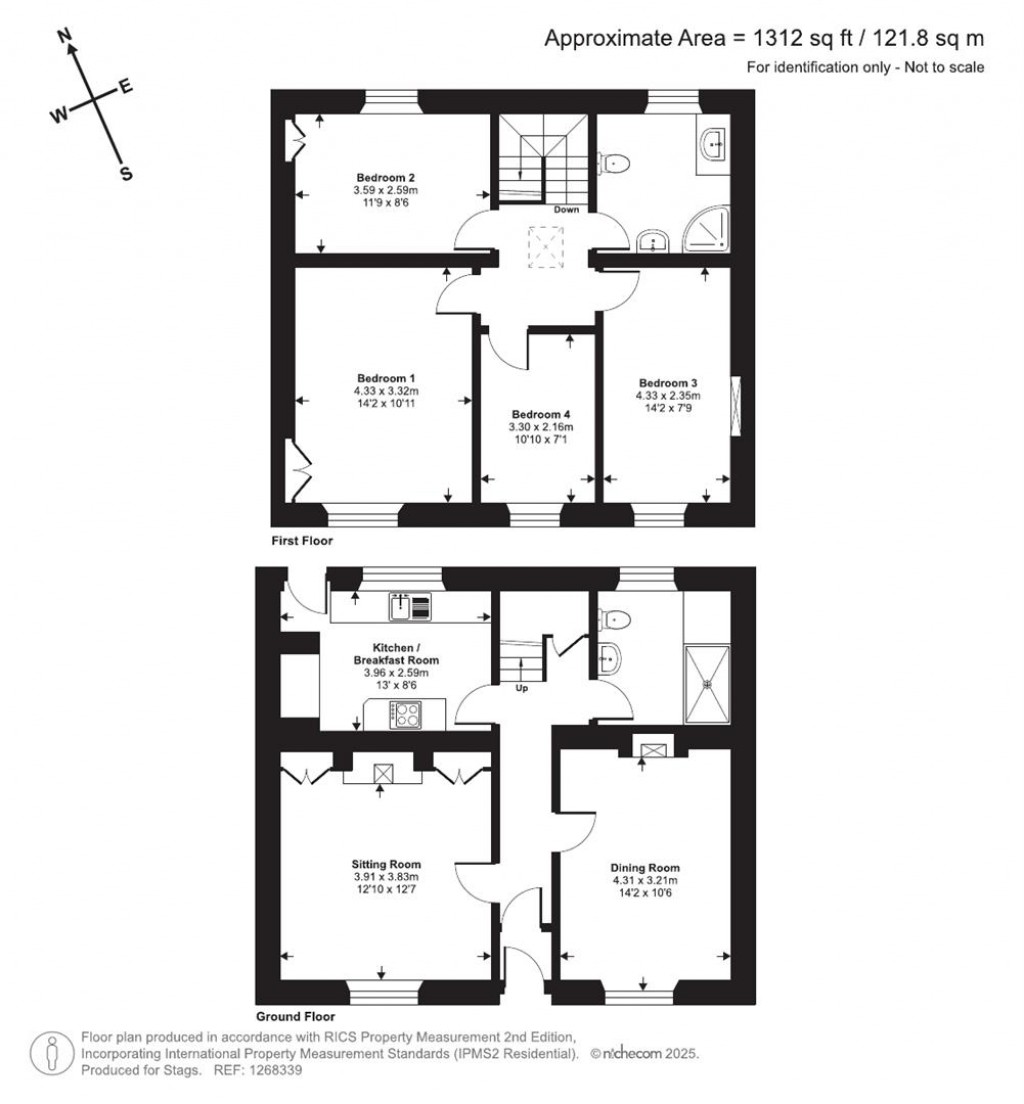 Floorplans For Boscastle Harbour, North Cornwall