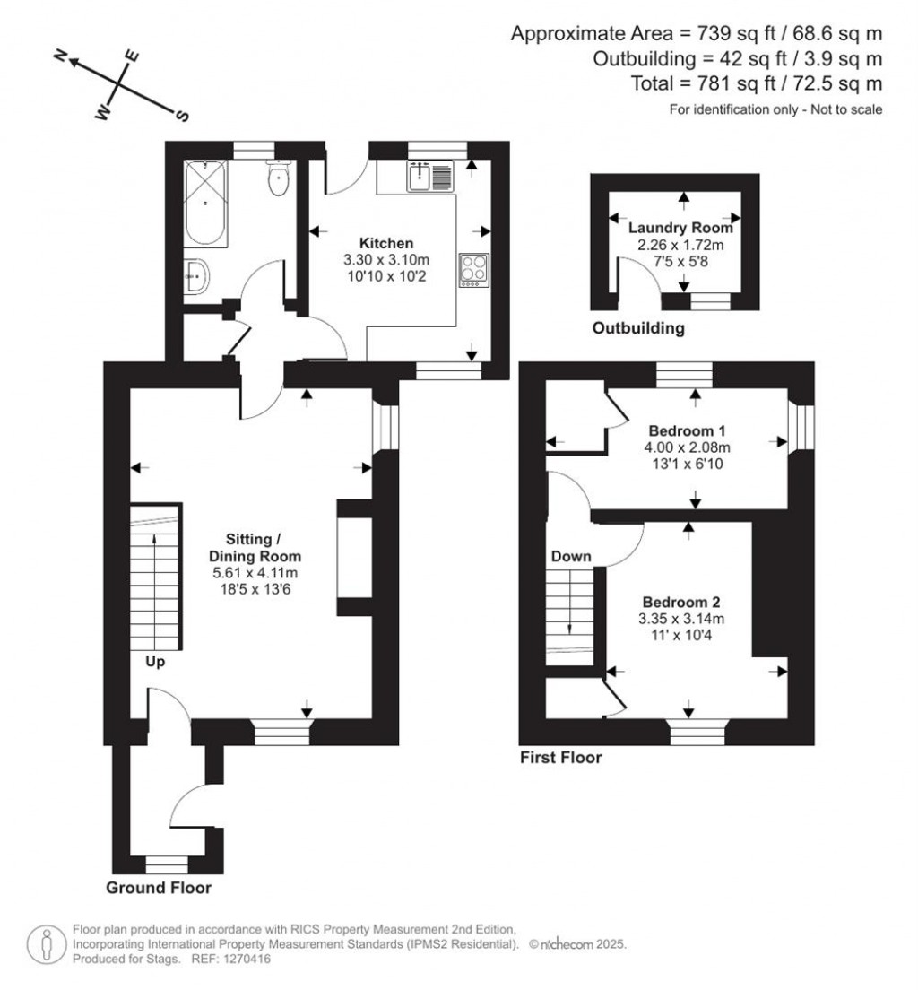 Floorplans For Burlawn, Wadebridge