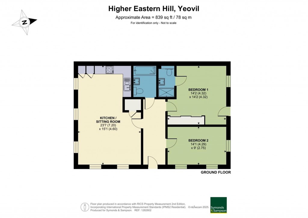 Floorplans For Barrington Court, Higher Eastern Hill, Yeovil
