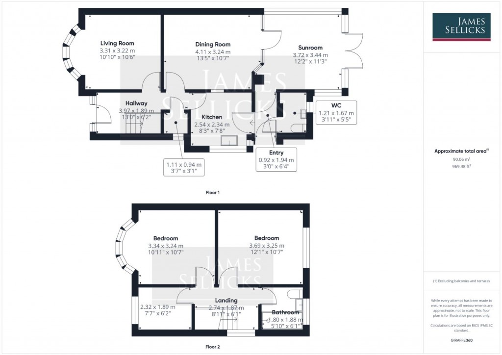 Floorplans For Northdene Road, West Knighton, Leicester
