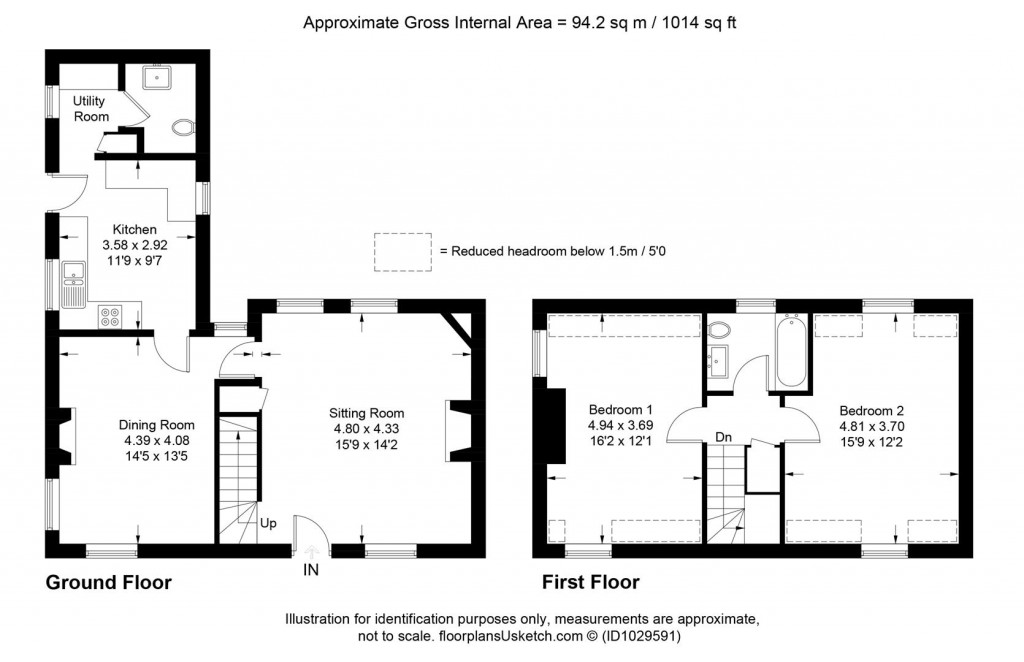 Floorplans For Patches Road, Tiverton