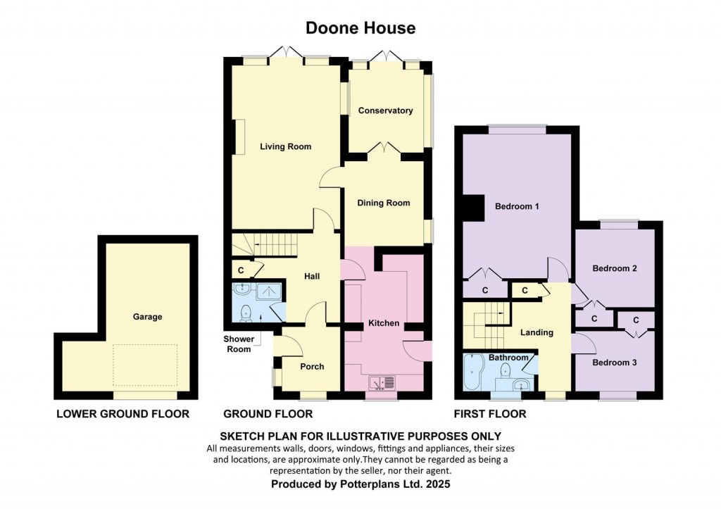 Floorplans For Freshwater Bay, Isle of Wight