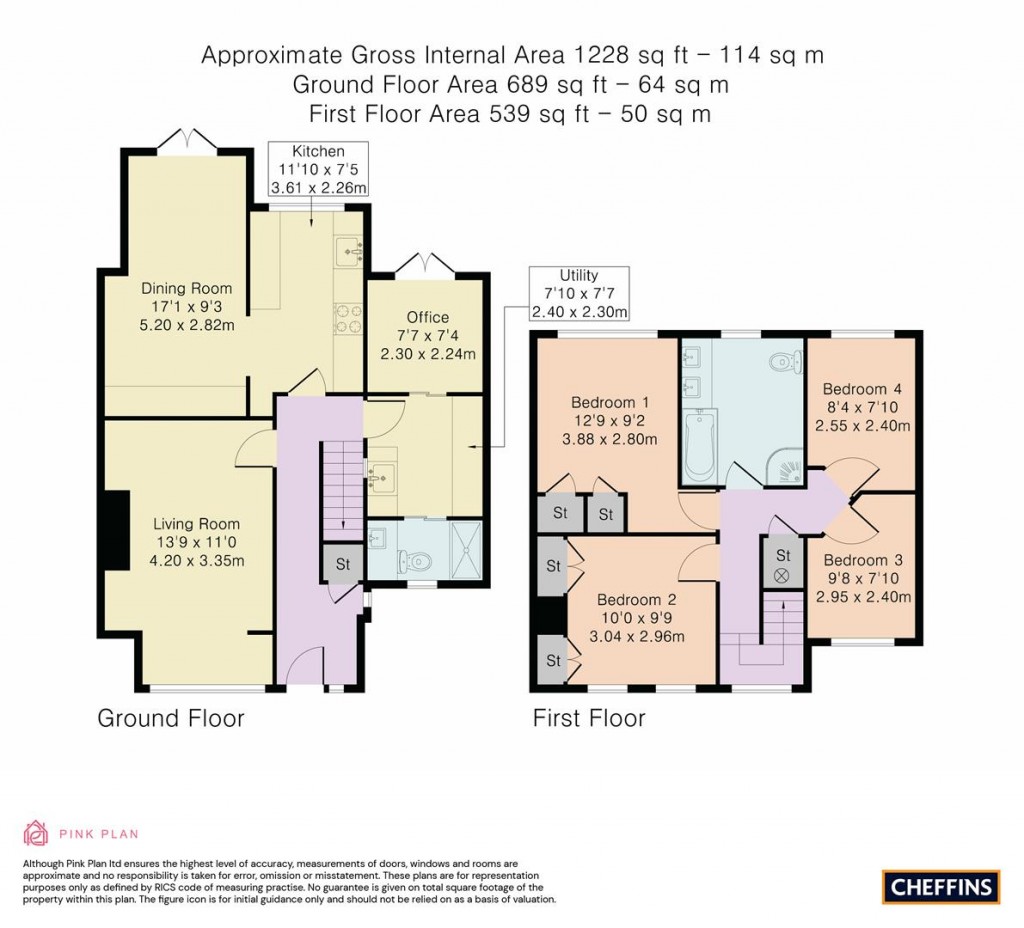 Floorplans For Harbour Avenue, Comberton