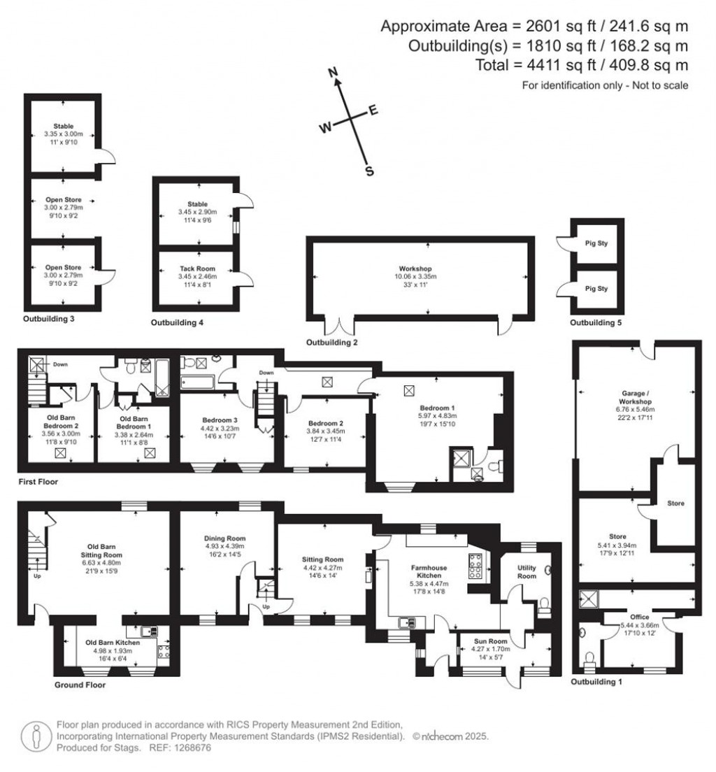 Floorplans For Crowden, Northlew, Okehampton