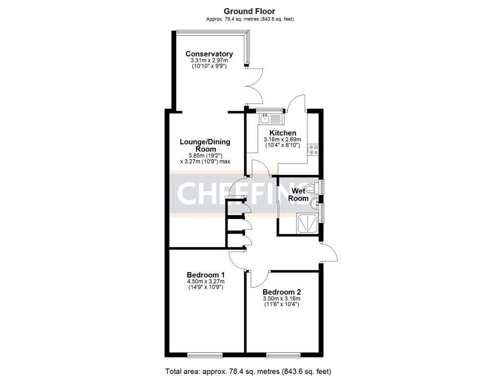Floorplans For Weatheralls Close, Soham, Ely