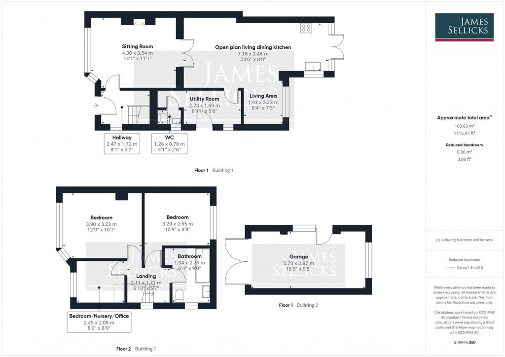 Floorplans For Station Road, Great Bowden, Market Harborough