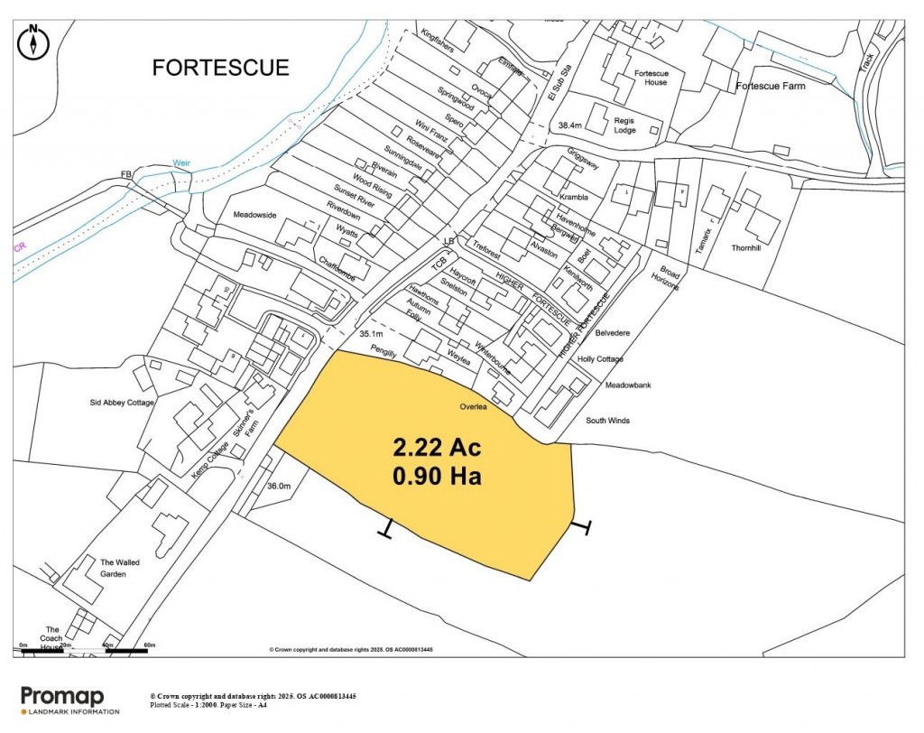 Floorplans For Land at Fortescue, Sidmouth