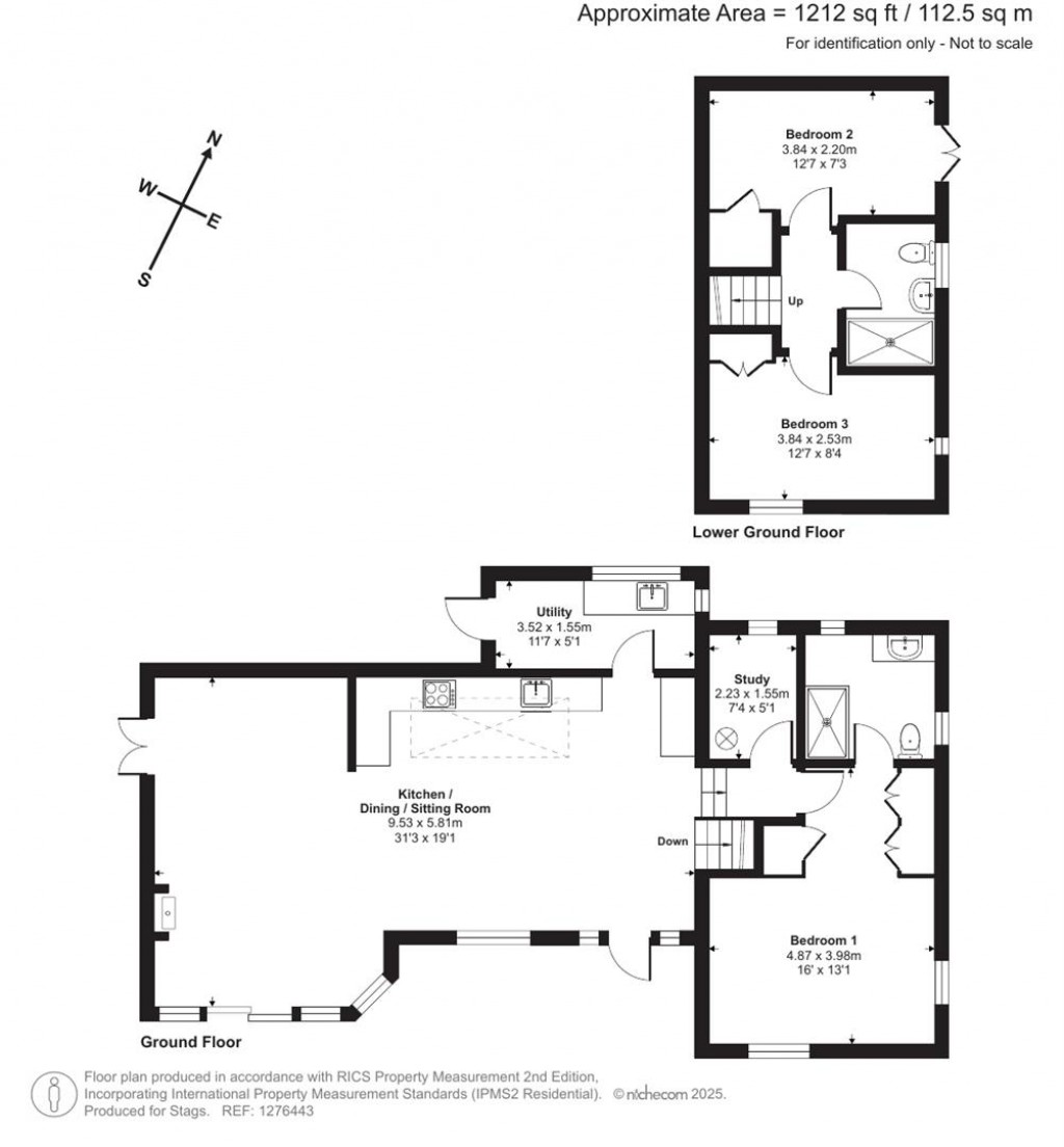 Floorplans For Sand Lane, Calstock