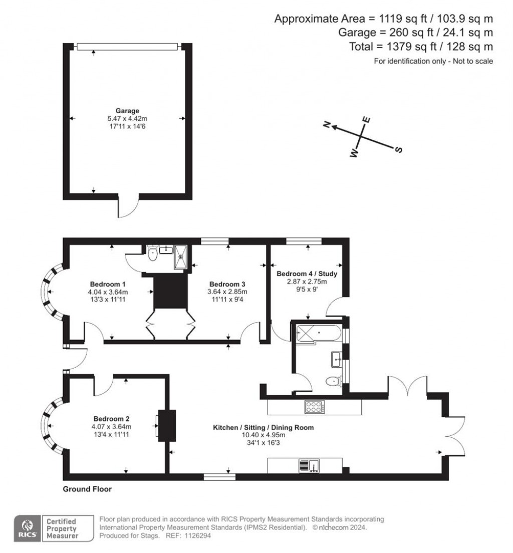 Floorplans For Park Place, Wadebridge