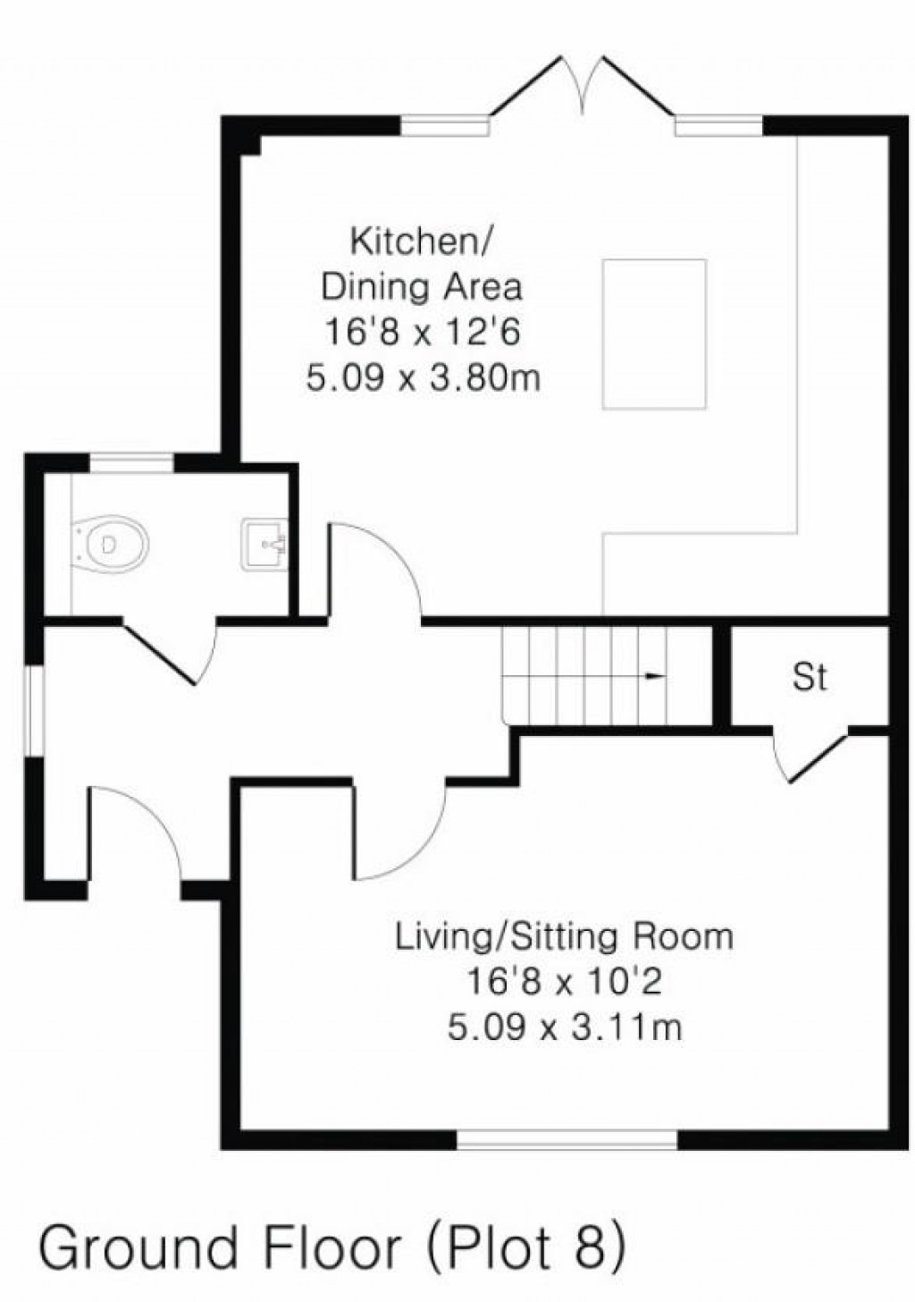 Floorplans For Halls Close, Braughing