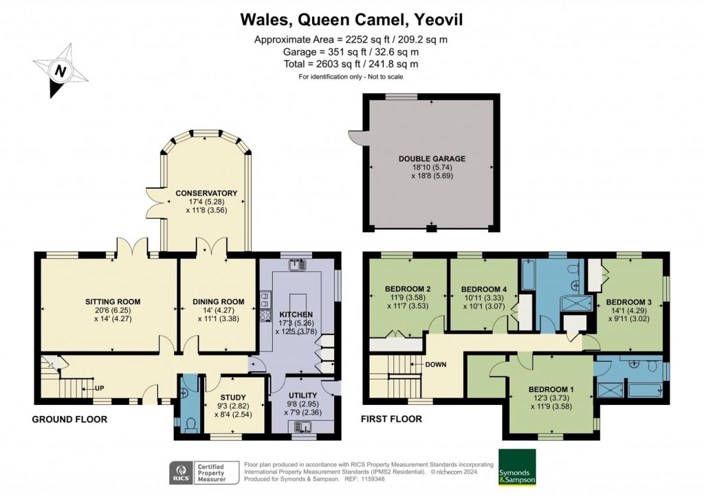 Floorplans For Wales, Queen Camel, Yeovil
