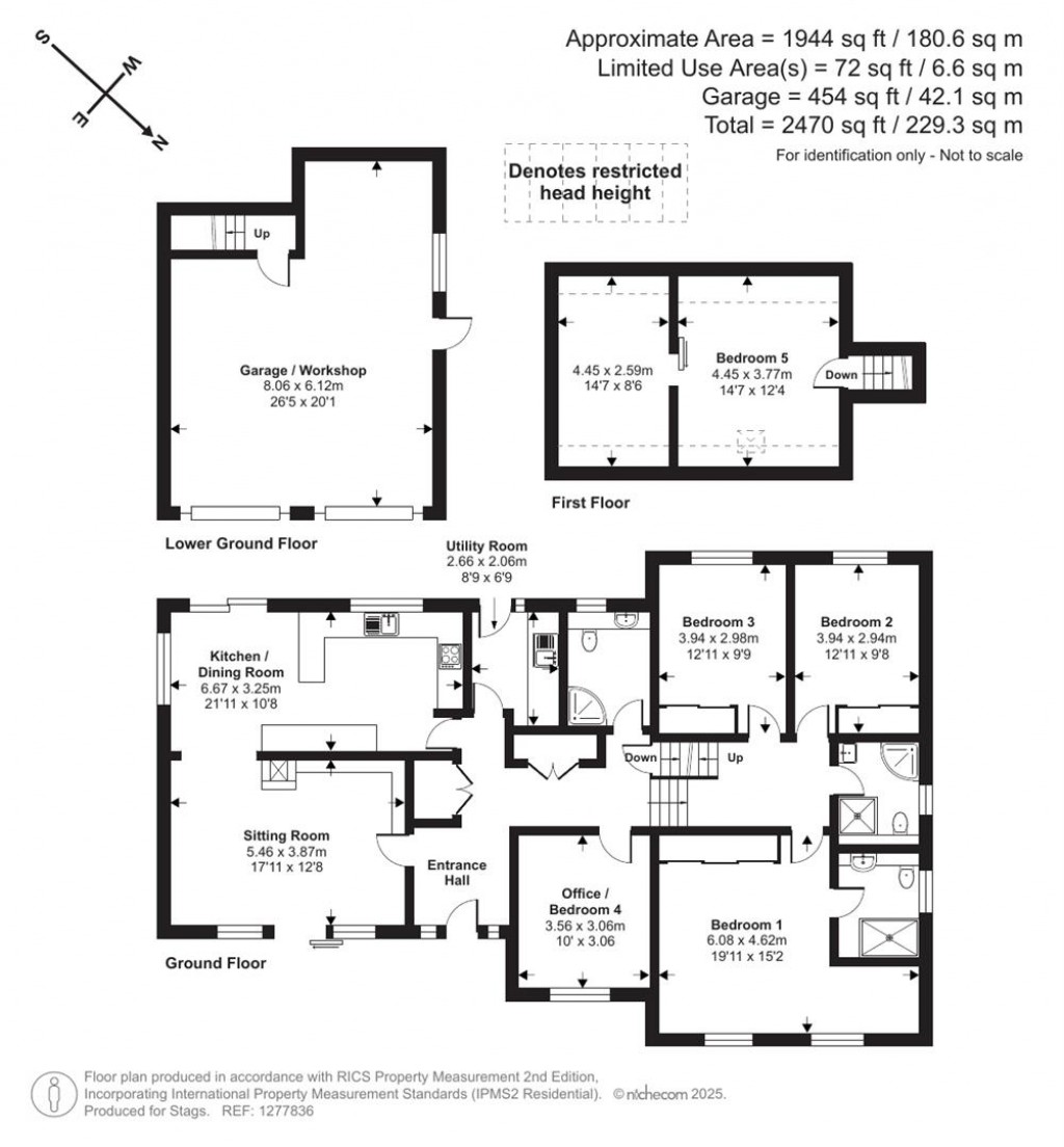 Floorplans For Burraton, St Dominick