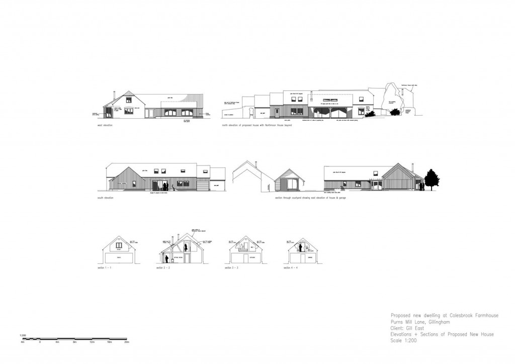 Floorplans For Purns Mill Lane, Colesbrook, Gillingham