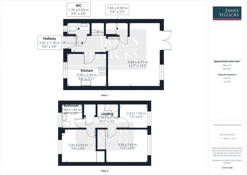 Floorplans For Tyburn Close, Bradgate Heights, Leicester