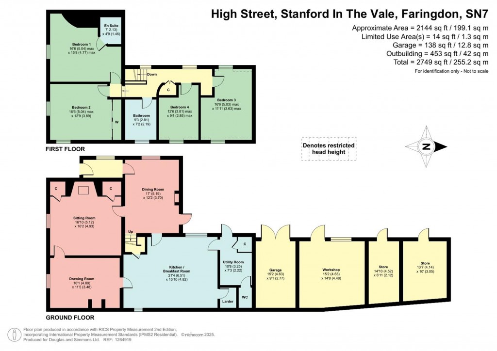 Floorplans For High Street, Stanford In The Vale, Oxfordshire, SN7