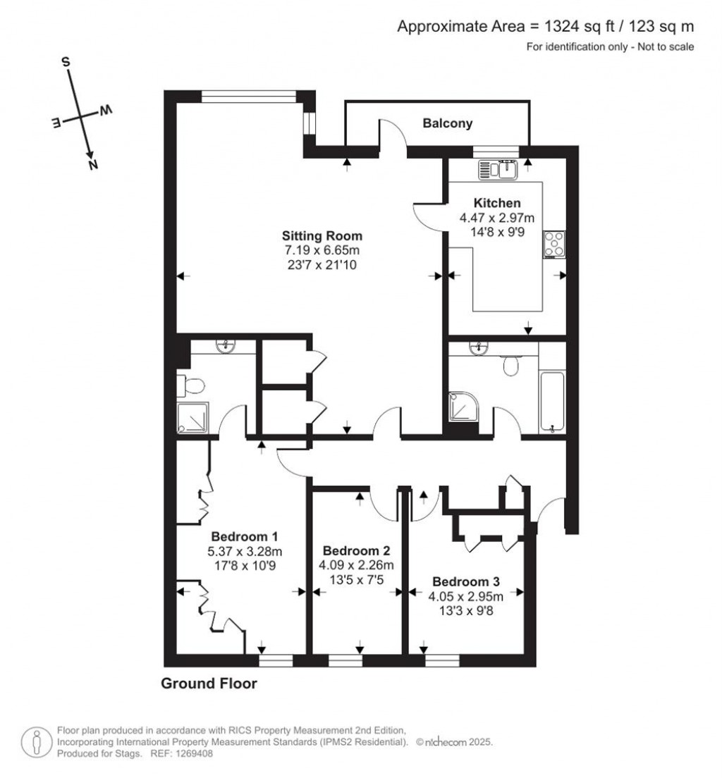 Floorplans For Marine Parade, Instow, Bideford